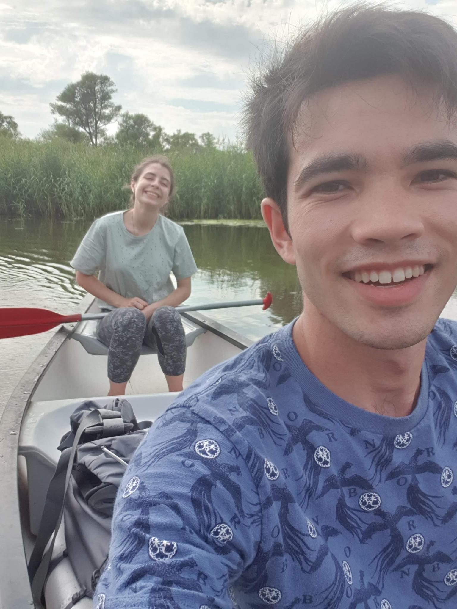 Kayaking through Biesbosch